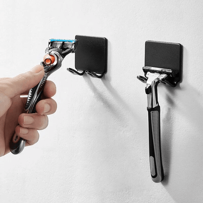 CHRISTOFFER - Wall hook for razor with adhesive