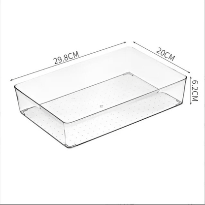 HÅKAN - Transparent Organiser Container