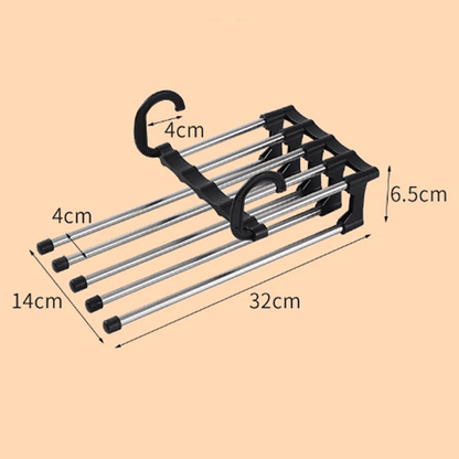 SEBASTIAN - 5 in 1 Magic Trouser Rack